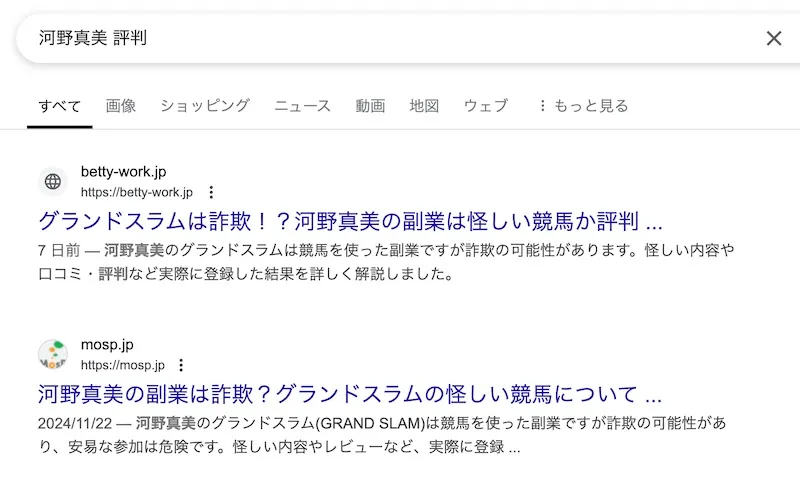 グランドスラムは詐欺?河野真美の副業や評判を徹底調査