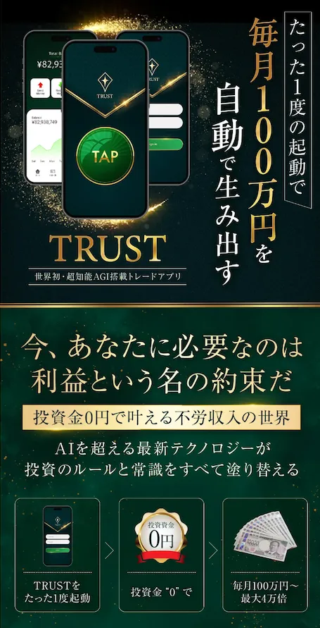 眞殿勝年のTRUST(トラスト)は投資詐欺?鈴木商事株式会社・評判や口コミなど実態を調査